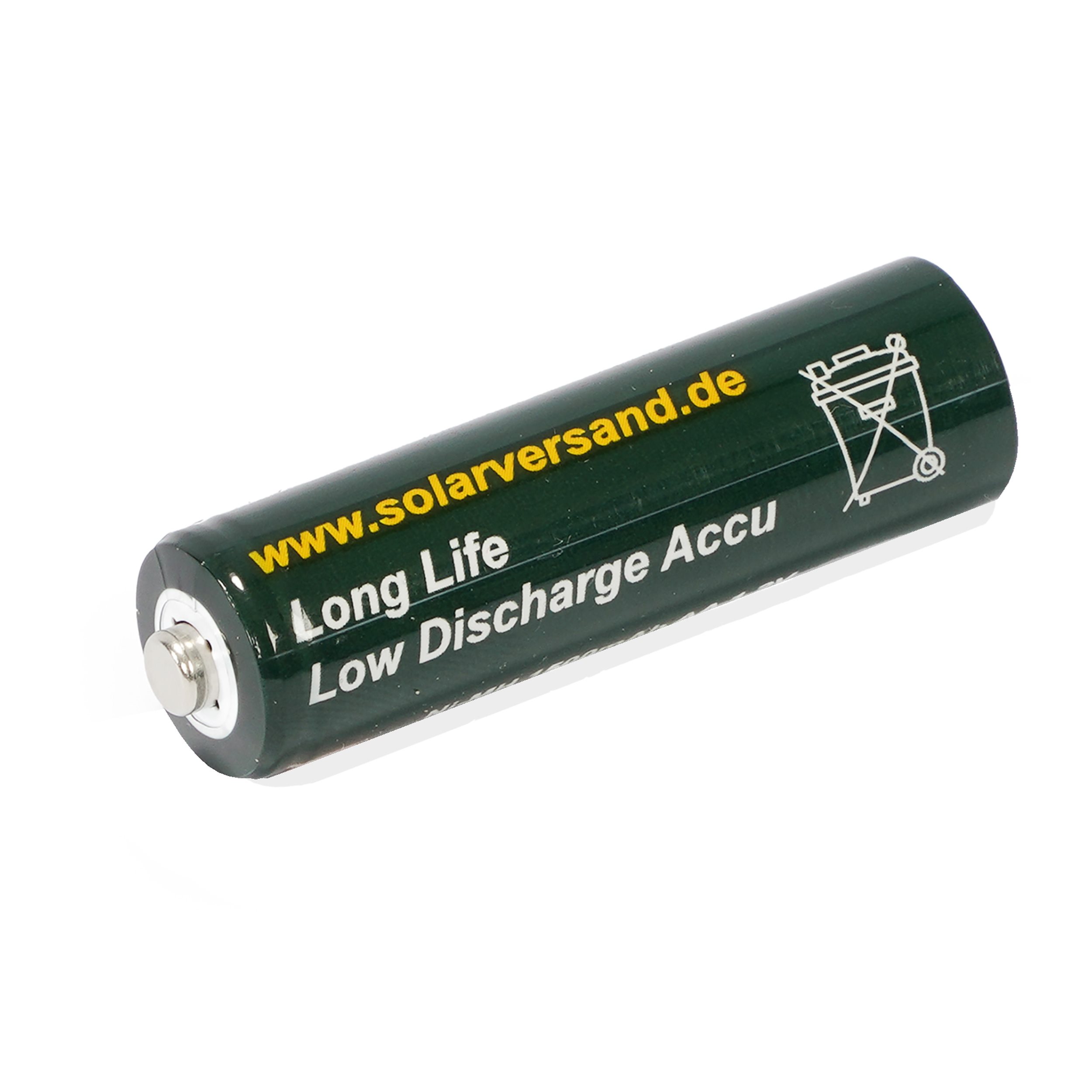 Akku NiMh 1,2 V 1500 mAh - Baugröße Mignon