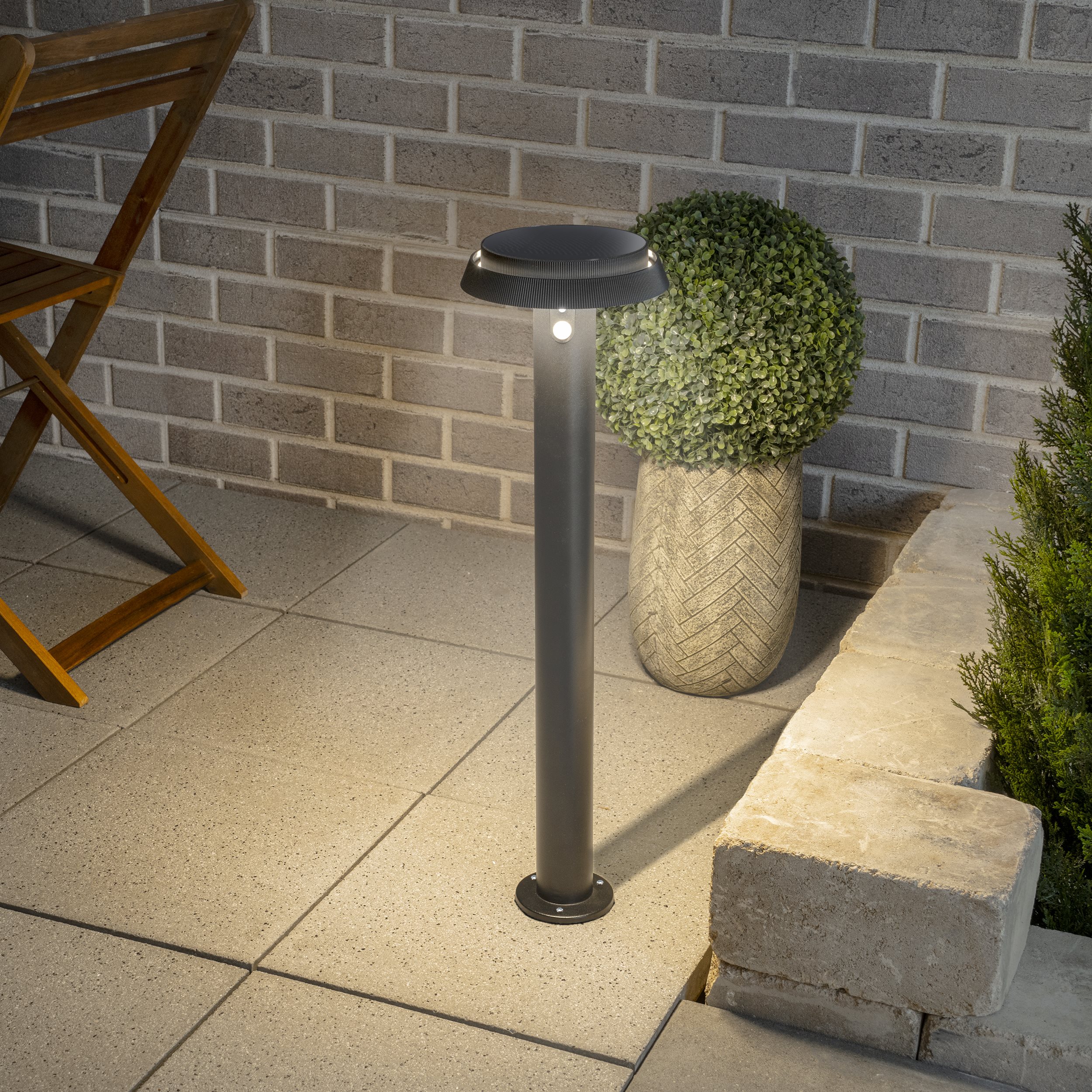 Solar Standleuchte Sophia 70 CCT mit Bewegungssensor