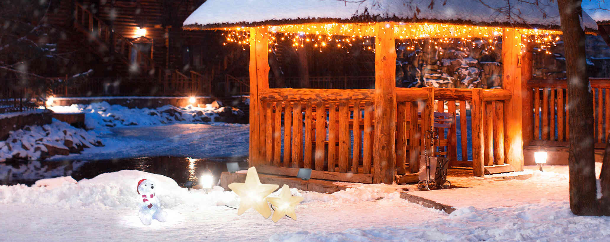 Solar Weihnachtsbeleuchtung & Weihnachtsleuchten