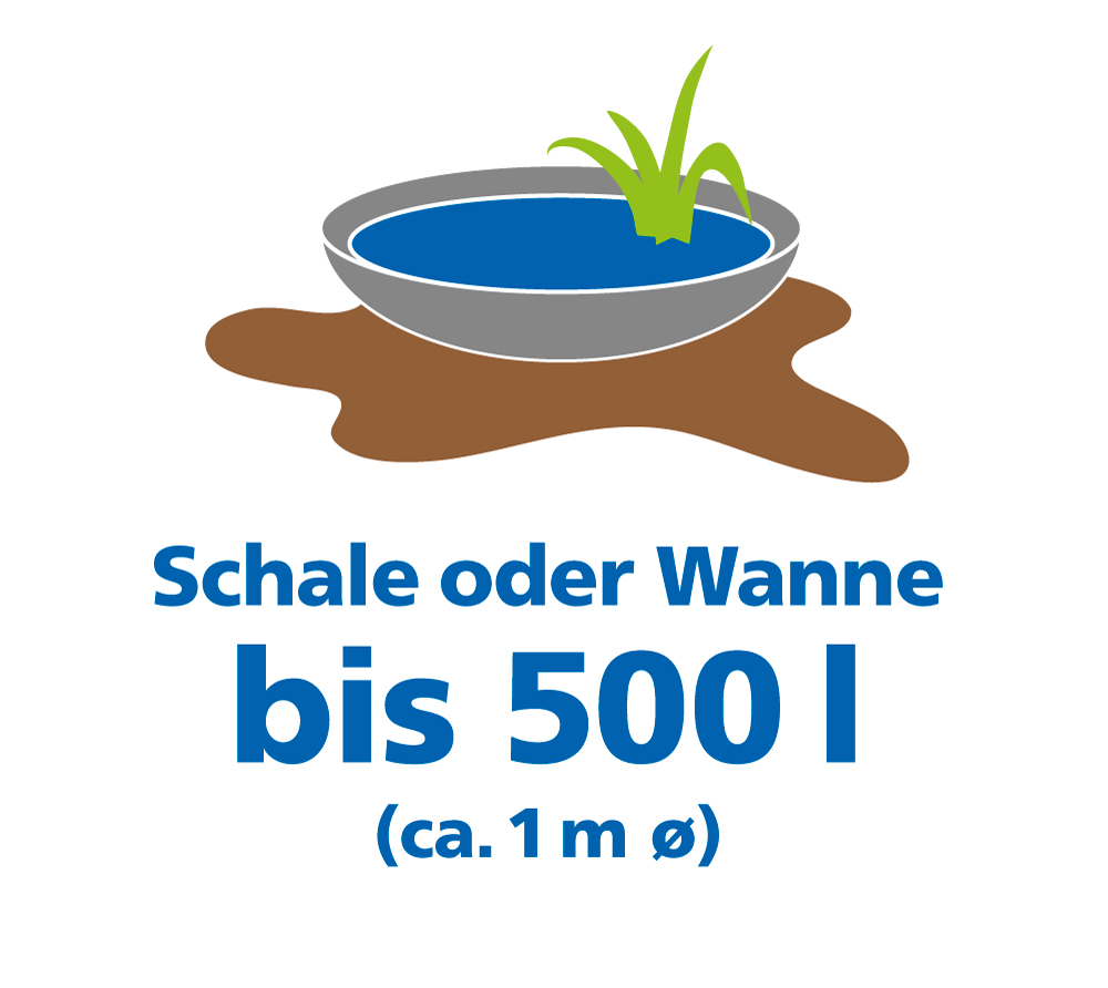 Schale oder Wanne bis 500 Liter