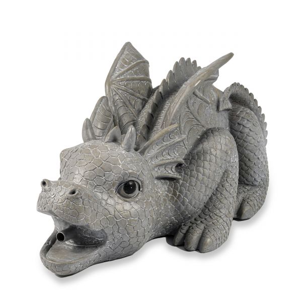 Wasserspeier-Figur Drache Grisu