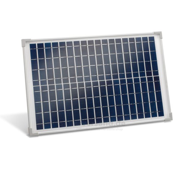 Solarmodul 20 Wp 18 V poly - 515x350x23 mm