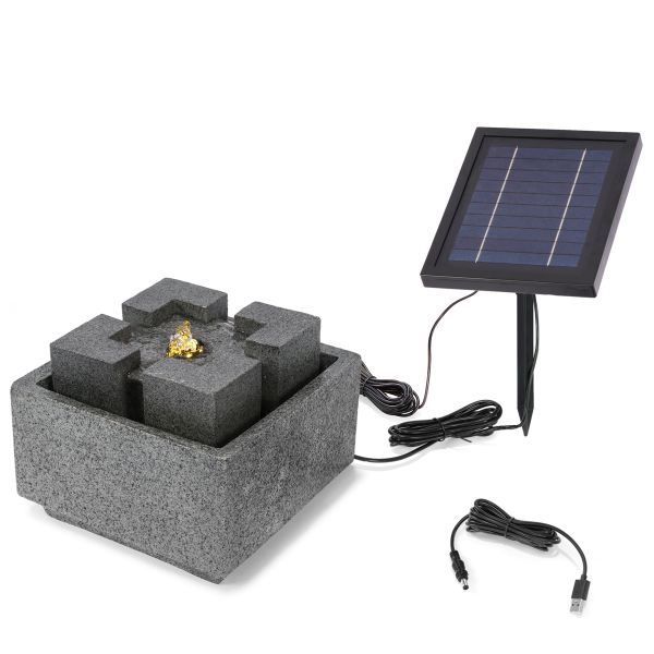 Solar LED Wasserbrunnen "Modern Style"