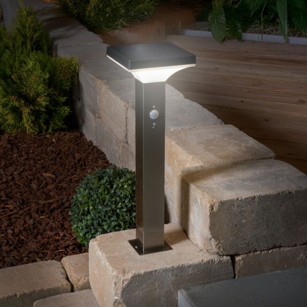 Solar PIR Standleuchte "Artena 45"
