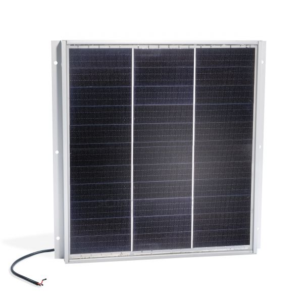 Solarmodul 20 Wp 18 V mono - 355x360x25 mm