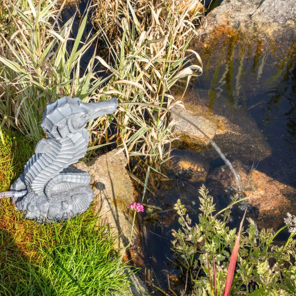 Solar Wasserspeierset Seepferdchen "Ida"