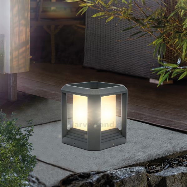 Moderne LED-Bodenleuchte Cube Light 15 cm