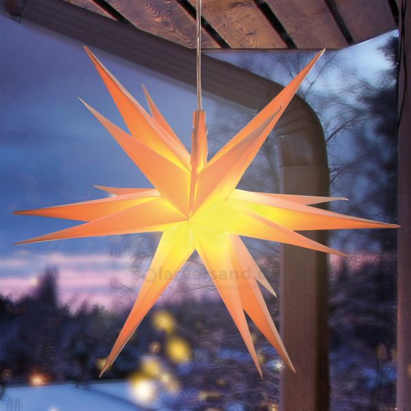 Solar Weihnachtsstern für Außen, Ø 35 cm