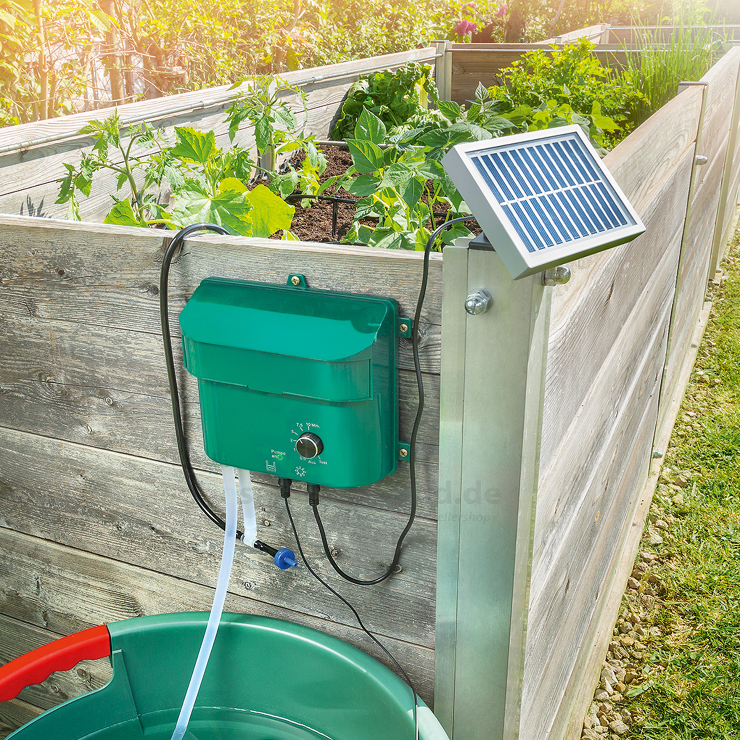 Solar-Bewässerungssystem Solar-Bewässerungsset automatische Bewässerung Solar 