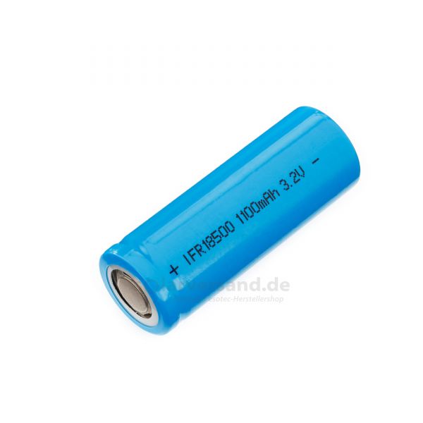 Ersatzakku LiFePo 3,2V 1100mAh 3,52Wh Größe 18500 - 901017