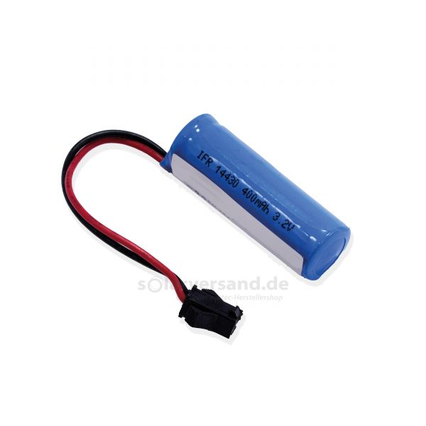 Ersatzakku LiFePo 3,2V 400mAh 1,28Wh Größe 14430 - 901025